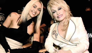 Miley Cyrus breaks down in tears while paying tribute to Dolly Parton at her Los Angeles concert: ‘I miss her’