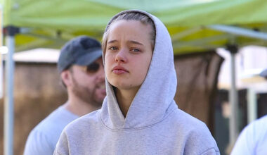 Shiloh Jolie shows off her lip piercing in rare Los Angeles outing