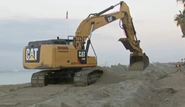Long Beach shores up peninsula, begins bringing in more sand ahead of rain and king tides