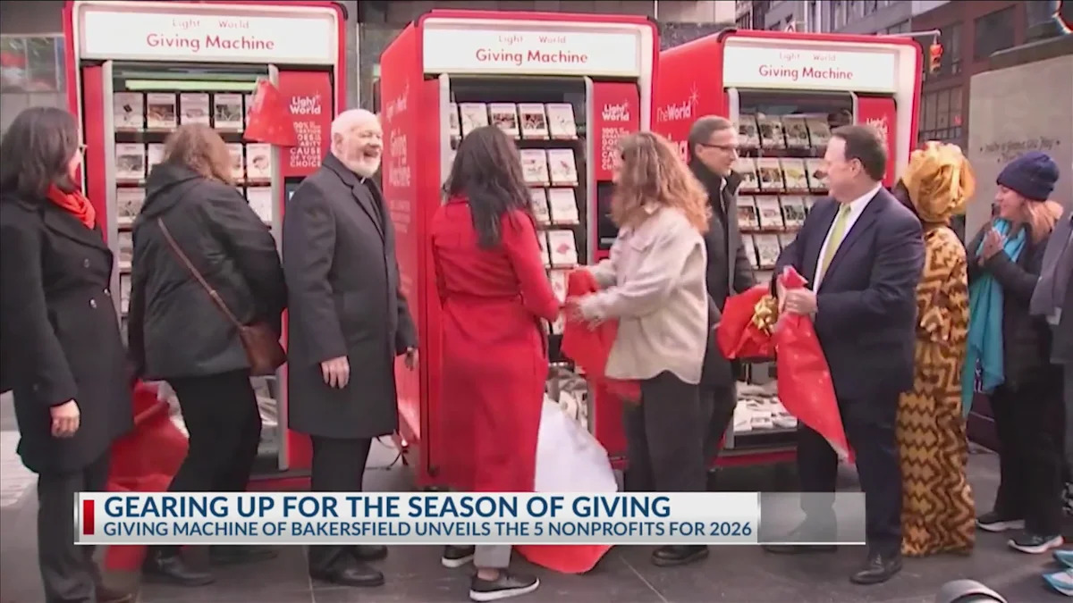Giving Machine of Bakersfield whirring back to life ahead of the holiday season