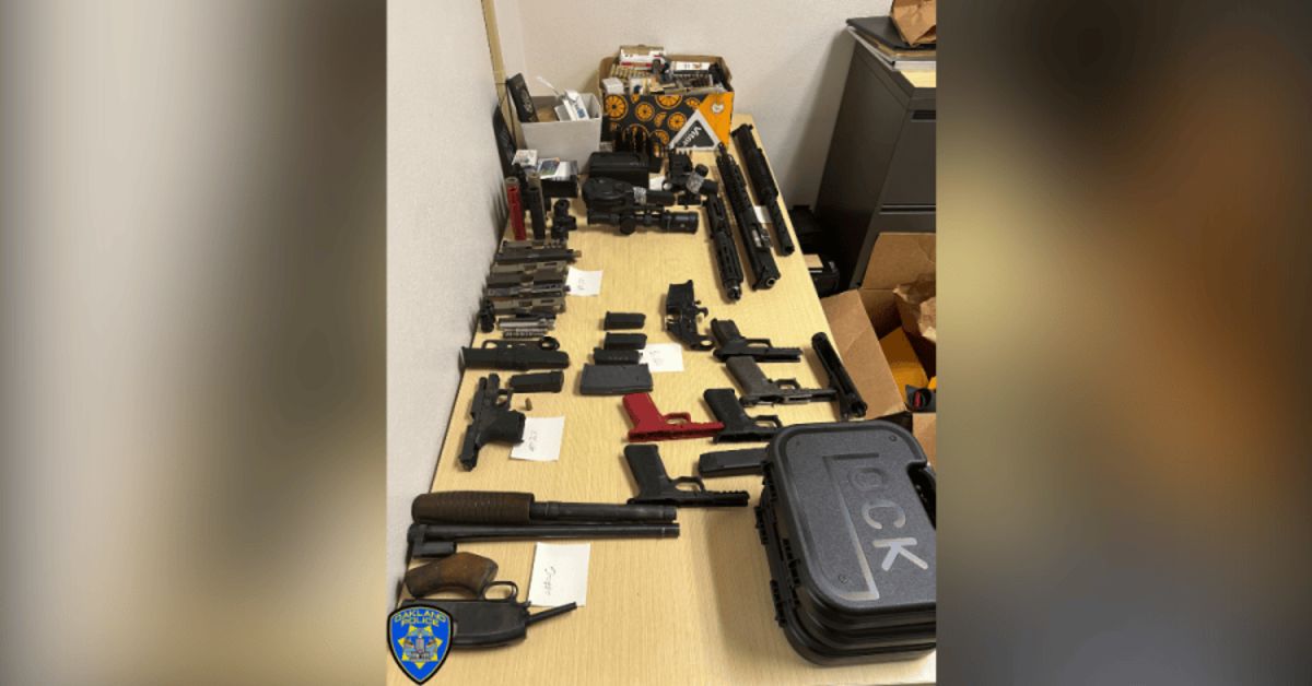 Alleged ghost gun trafficker arrested by Oakland police