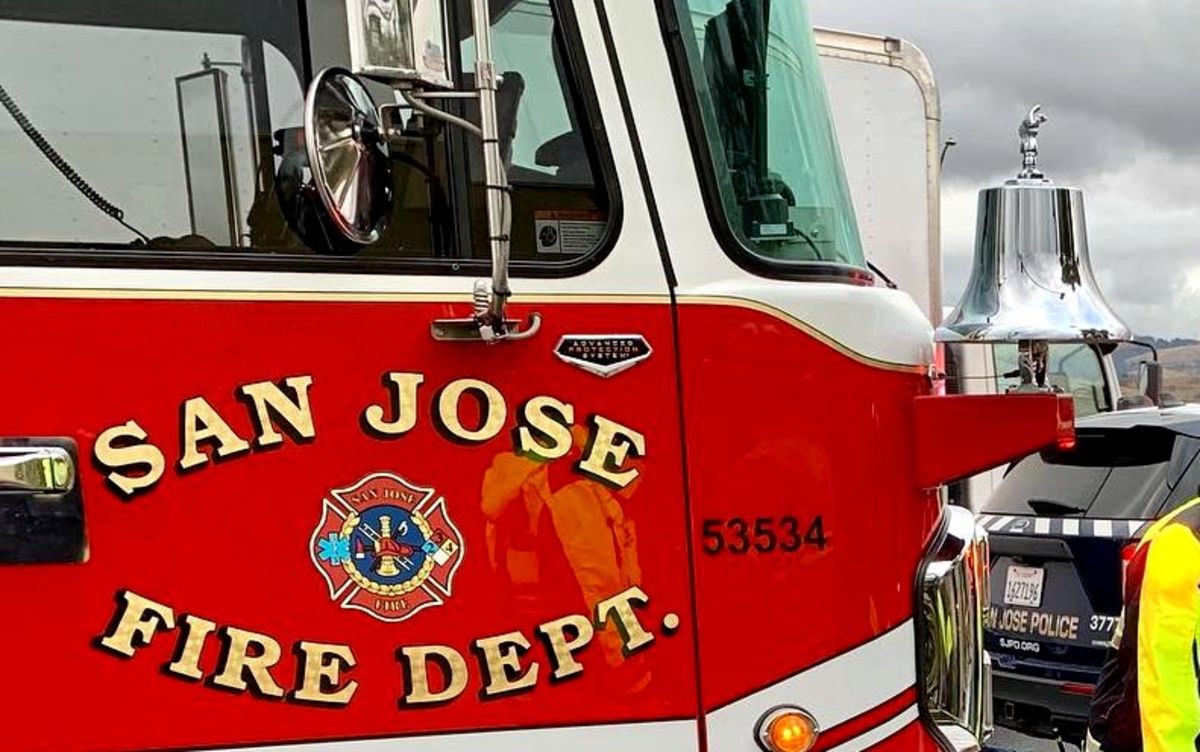 Dog rescued after San Jose apartment fire displaces family