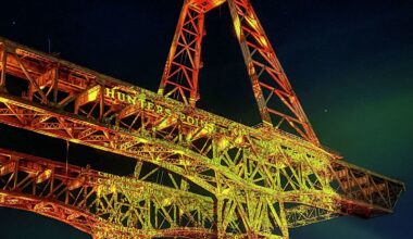 See a towering San Francisco crane transformed into a massive public art installation