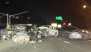2 CHP officers injured while investigating deadly I-80 crash near Fairfield