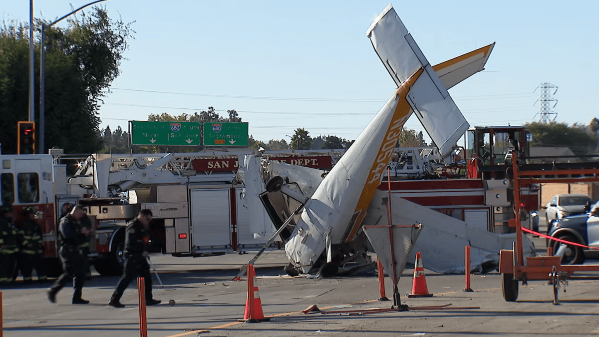 Engine failure may have caused small plane to crash in San Jose – NBC Bay Area