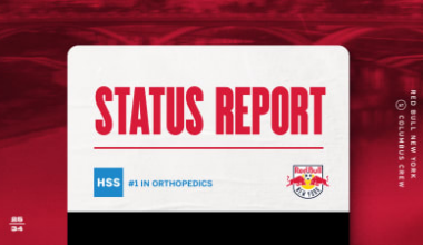 STATUS REPORT, pres. by HSS: Red Bull New York vs. San Diego FC