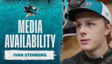 Media Availability: Stenberg (10/01) | San Jose Sharks