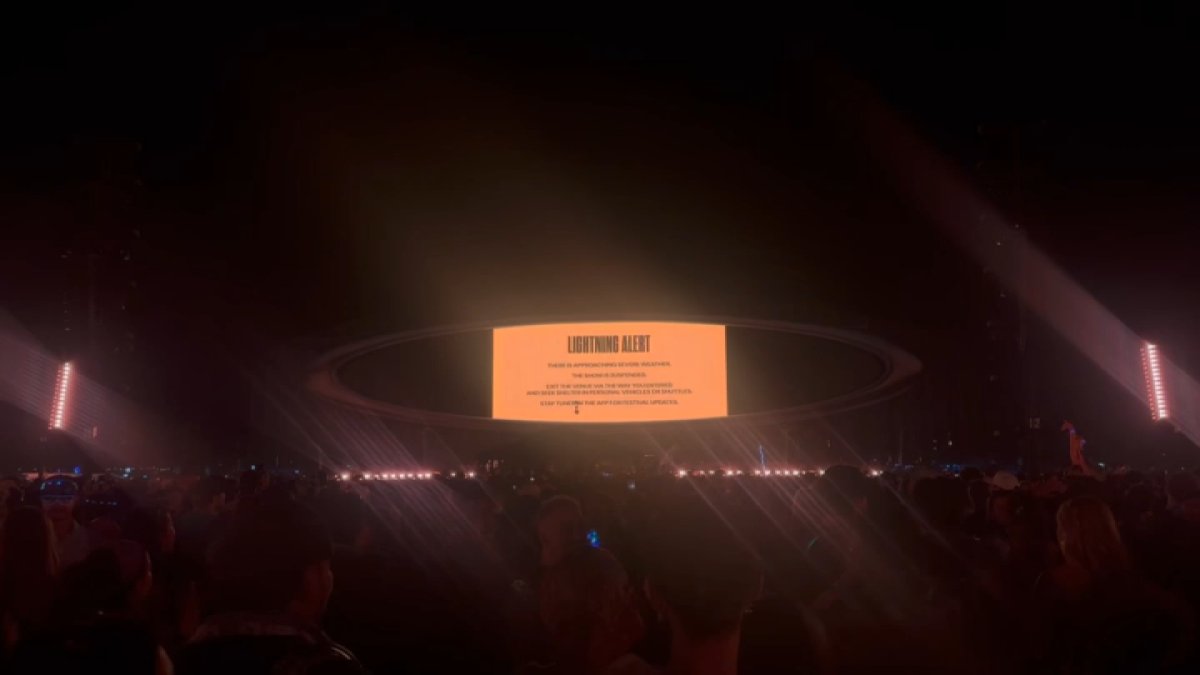Show suspended at Head Trip Festival due to severe weather – NBC Los Angeles