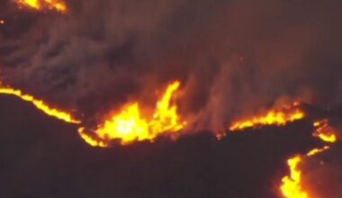 Malibu fire erupts amid dangerous Santa Ana winds, red flag warning