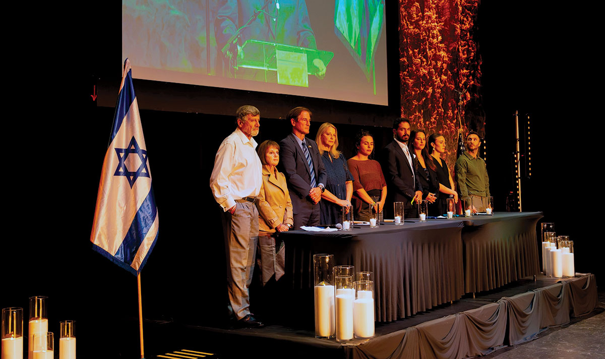 Memorial at Saban, Soraka Medical Center Mark Three Years Since Oct. 7; 'Fauda' Panel