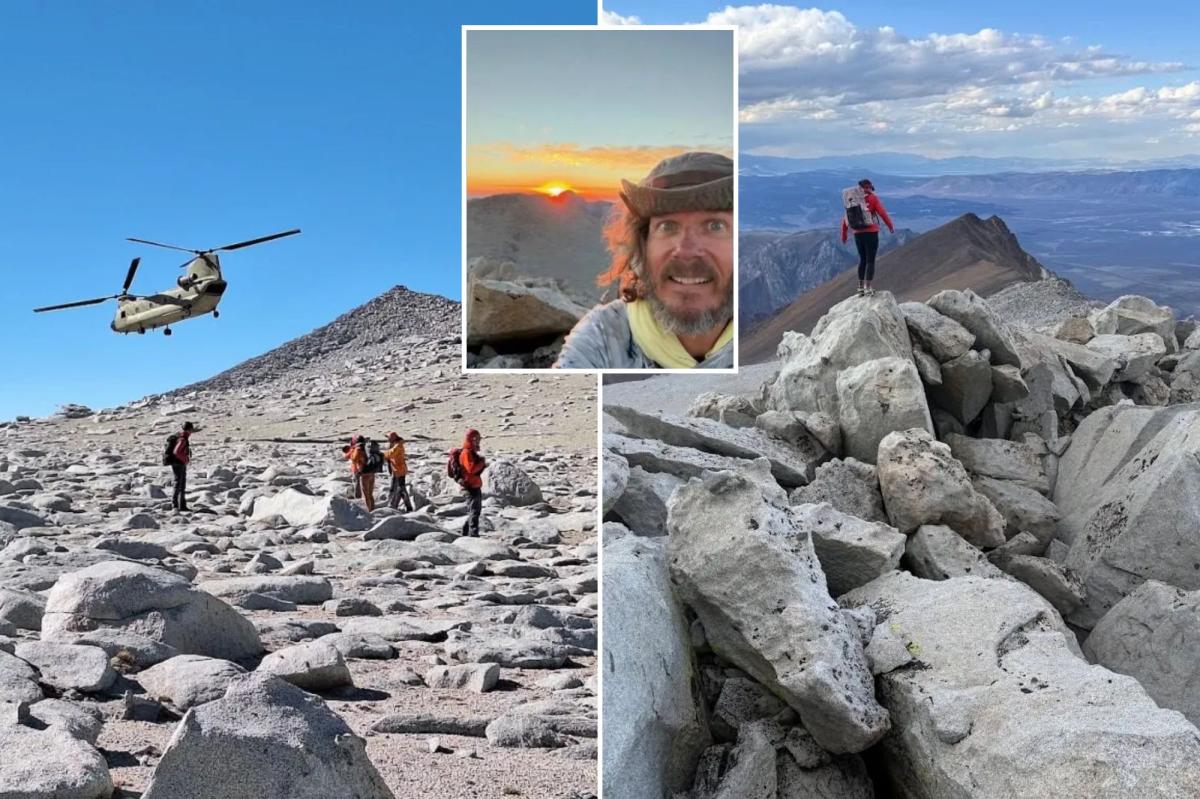 Climber falls to his death after summiting 13,000-foot California peak