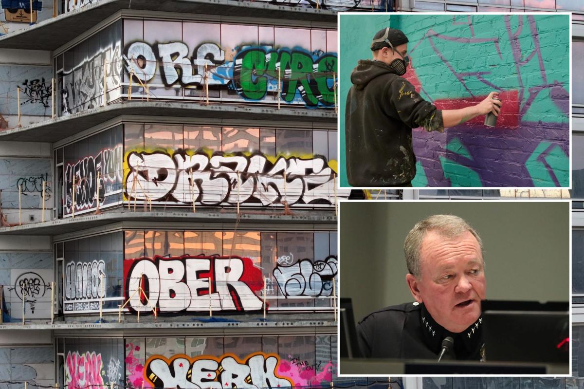 LA city employee charged as part of sprawling graffiti spree