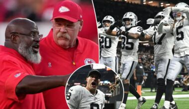 Eric Bieniemy says this year's Raiders team reminds him of 'Oakland Raiders'
