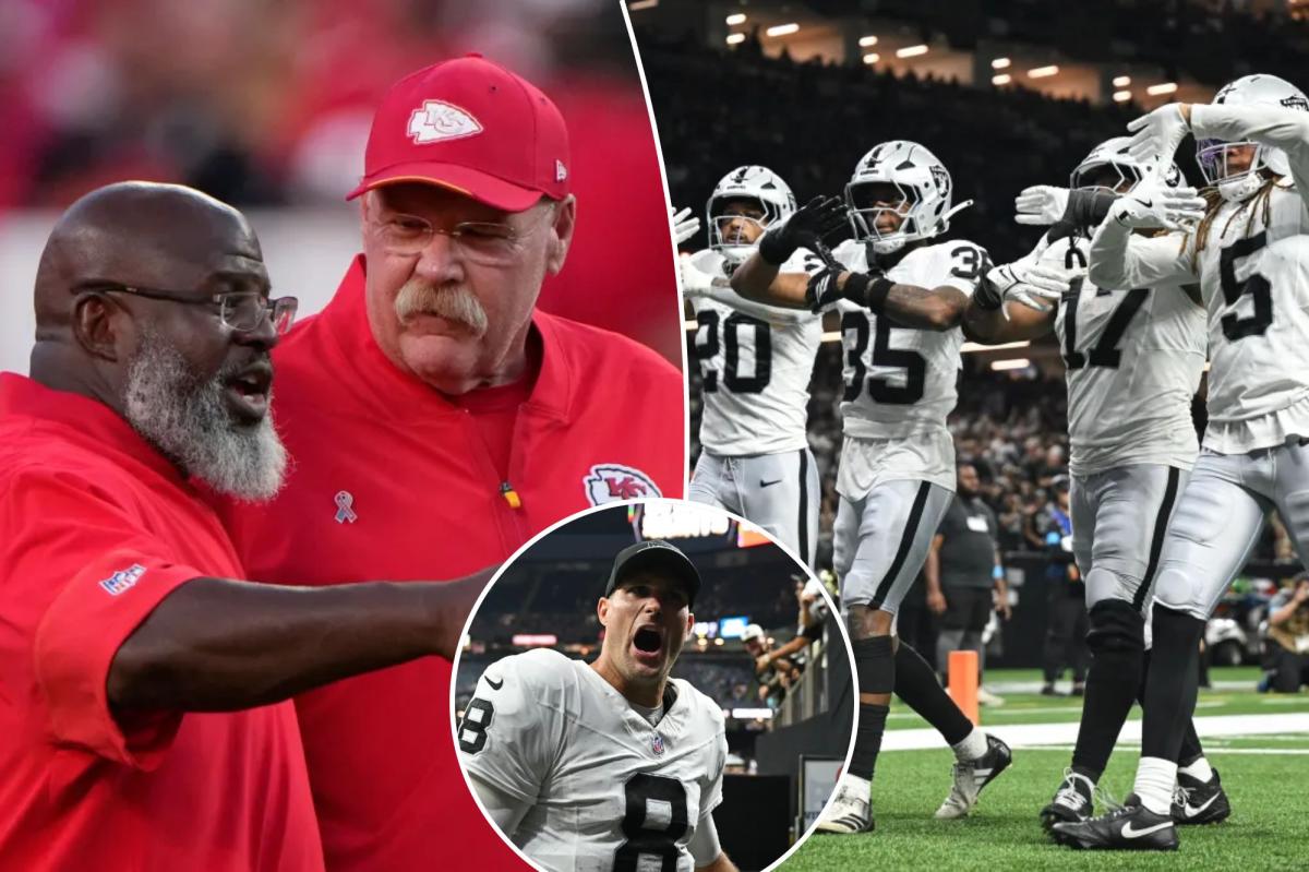 Eric Bieniemy says this year's Raiders team reminds him of 'Oakland Raiders'