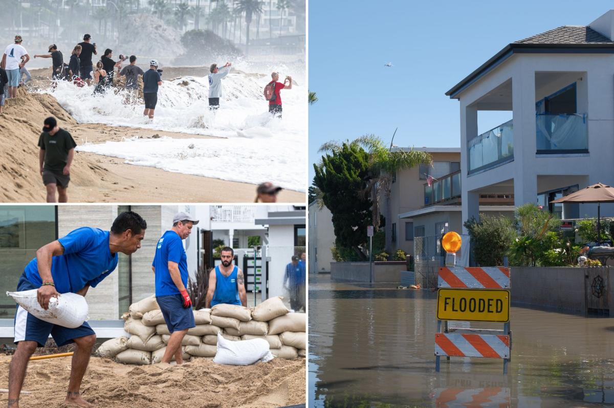 Newport Beach shuts down all beaches and piers due to flooding