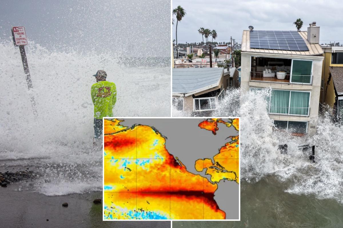 El Niño is already battering California’s coast as powerful winter storms loom