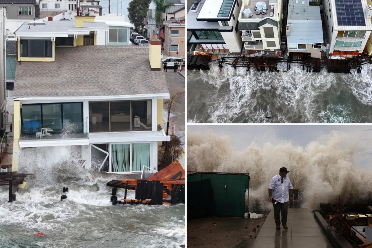 Tropical Storm Rachel batters Long Beach as homes deemed unsafe and evacuations ordered