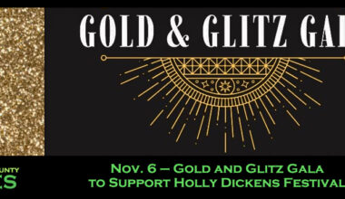 Nov. 6 – Gold and Glitz Gala to Support Holly Dickens Festival