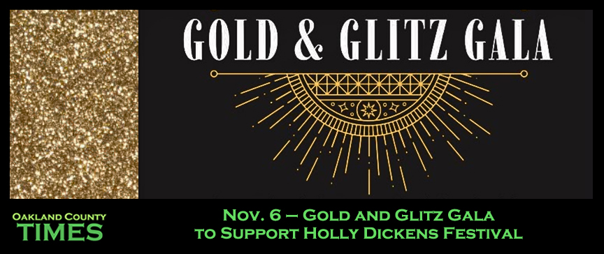 Nov. 6 – Gold and Glitz Gala to Support Holly Dickens Festival