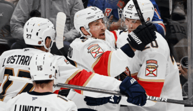 Marchand scores in season debut for Panthers