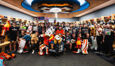 21st Duck Joshua Conger Surprised by Team