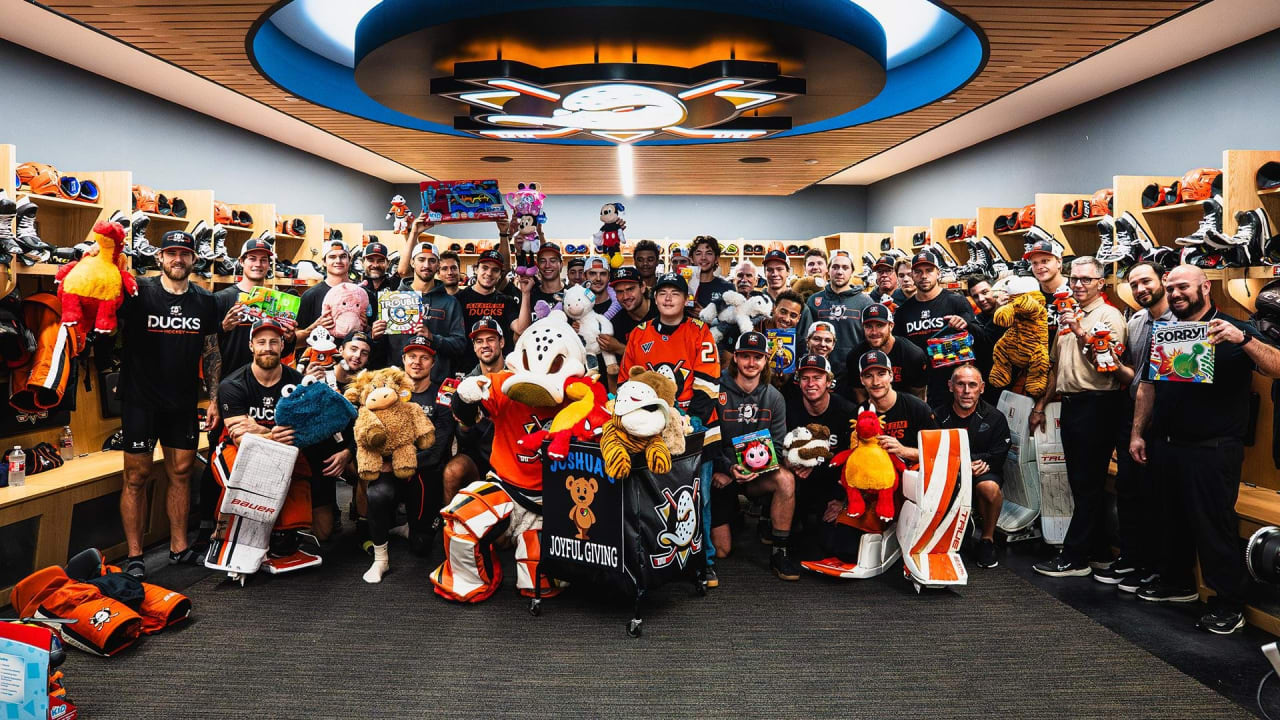 21st Duck Joshua Conger Surprised by Team