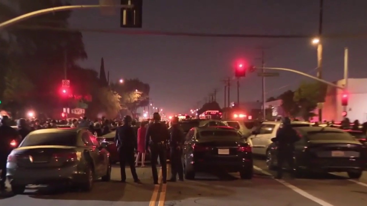 Cars impounded from LA street takeover released 