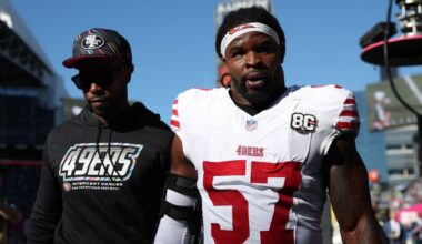 49ers' Dre Greenlaw ejected after head-butt in Seahawks game