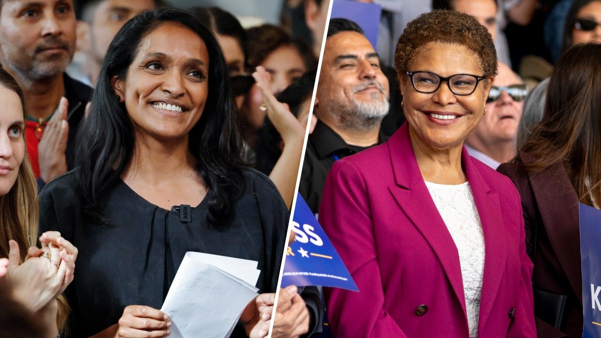 Karen Bass, Nithya Raman to meet in LA mayor election debate – NBC Los Angeles
