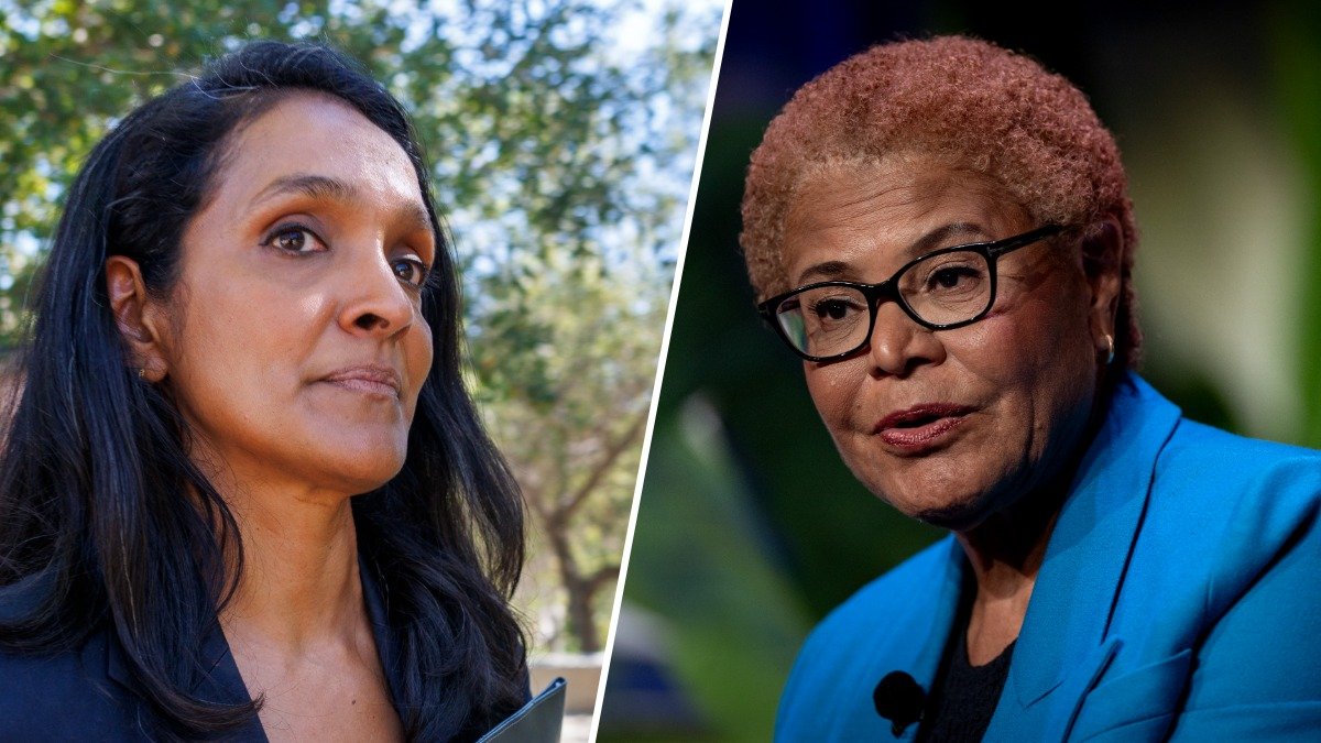 Live updates: LA mayor debate pits Karen Bass versus Nithya Raman – NBC Los Angeles
