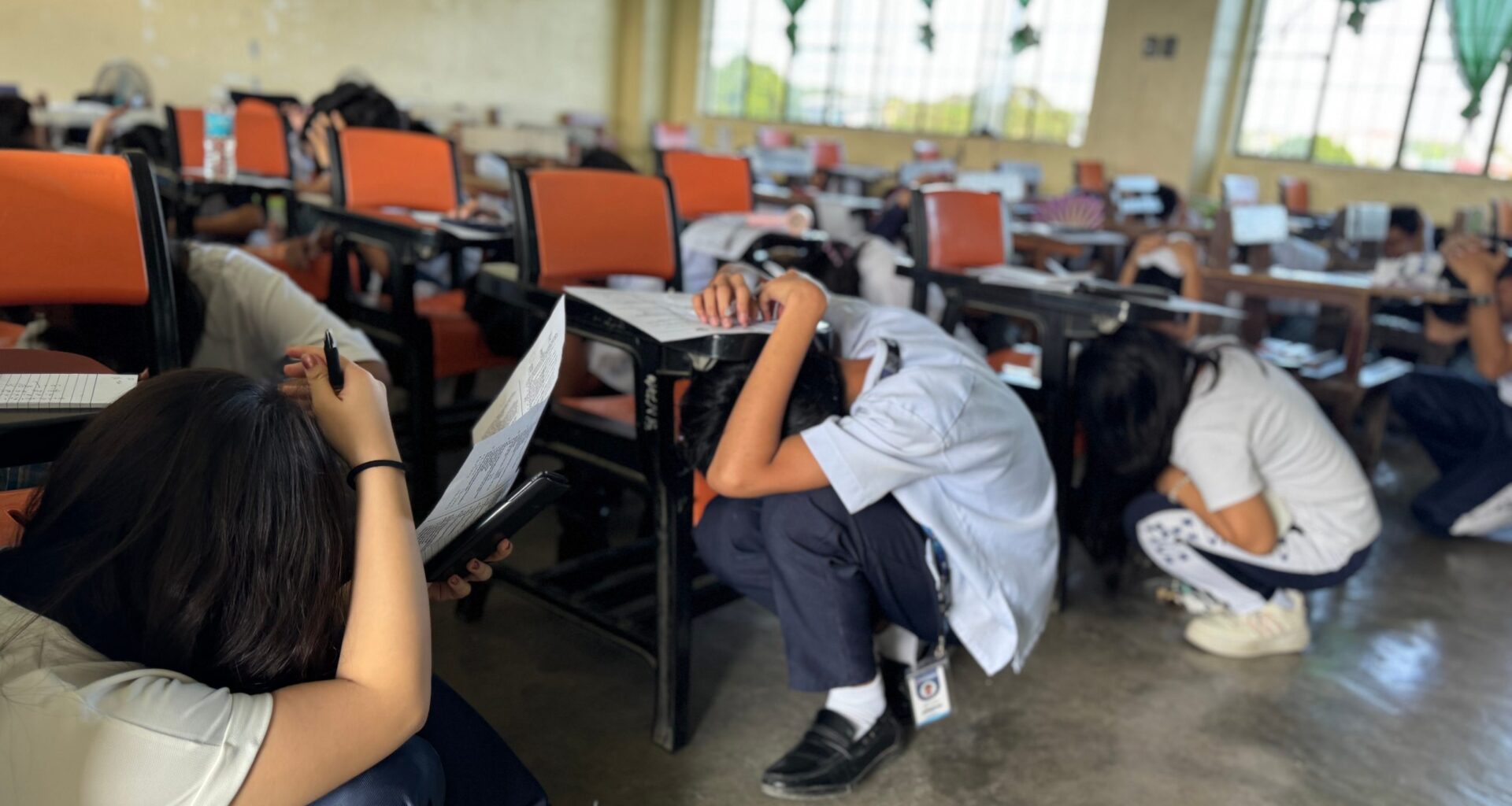 Angelenos of All Ages Participate in Statewide Earthquake Drill