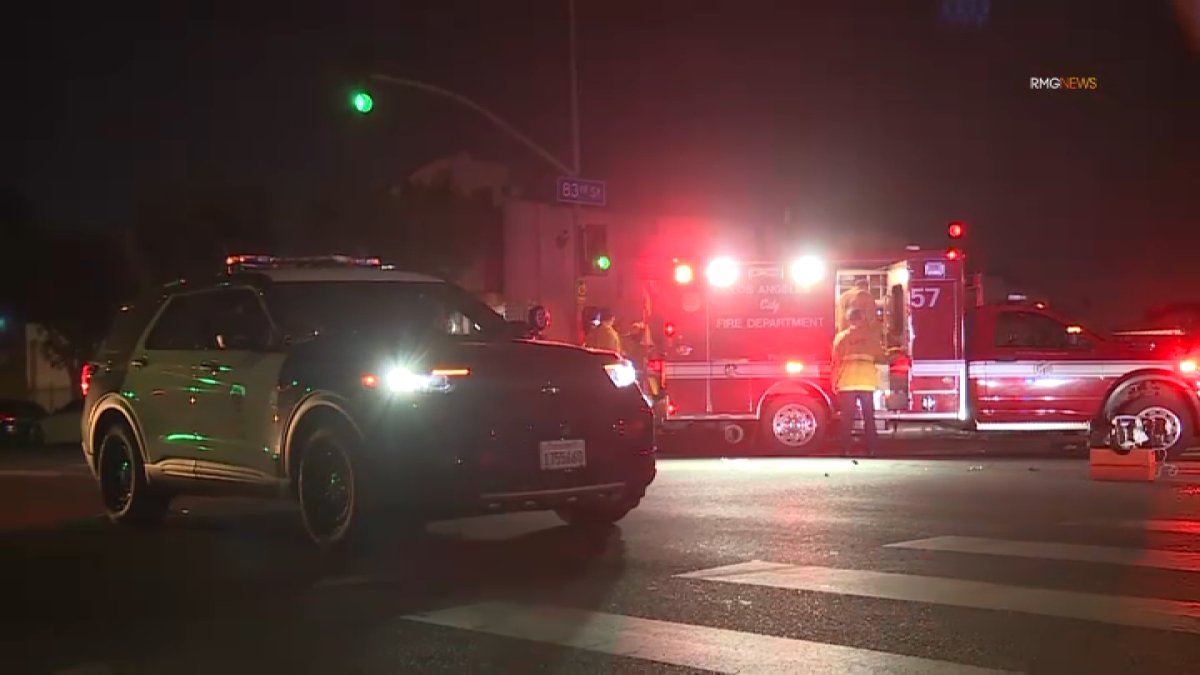Person dies after being struck by hit-and-run driver in South LA – NBC Los Angeles