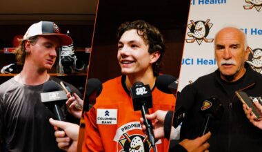 MORNING SKATE: Ducks vs Flames