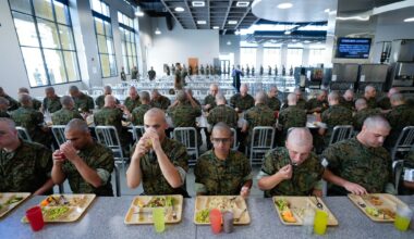 Chow time! Marine Corps Recruit Depot in San Diego opens military’s largest mess hall – San Diego Union-Tribune