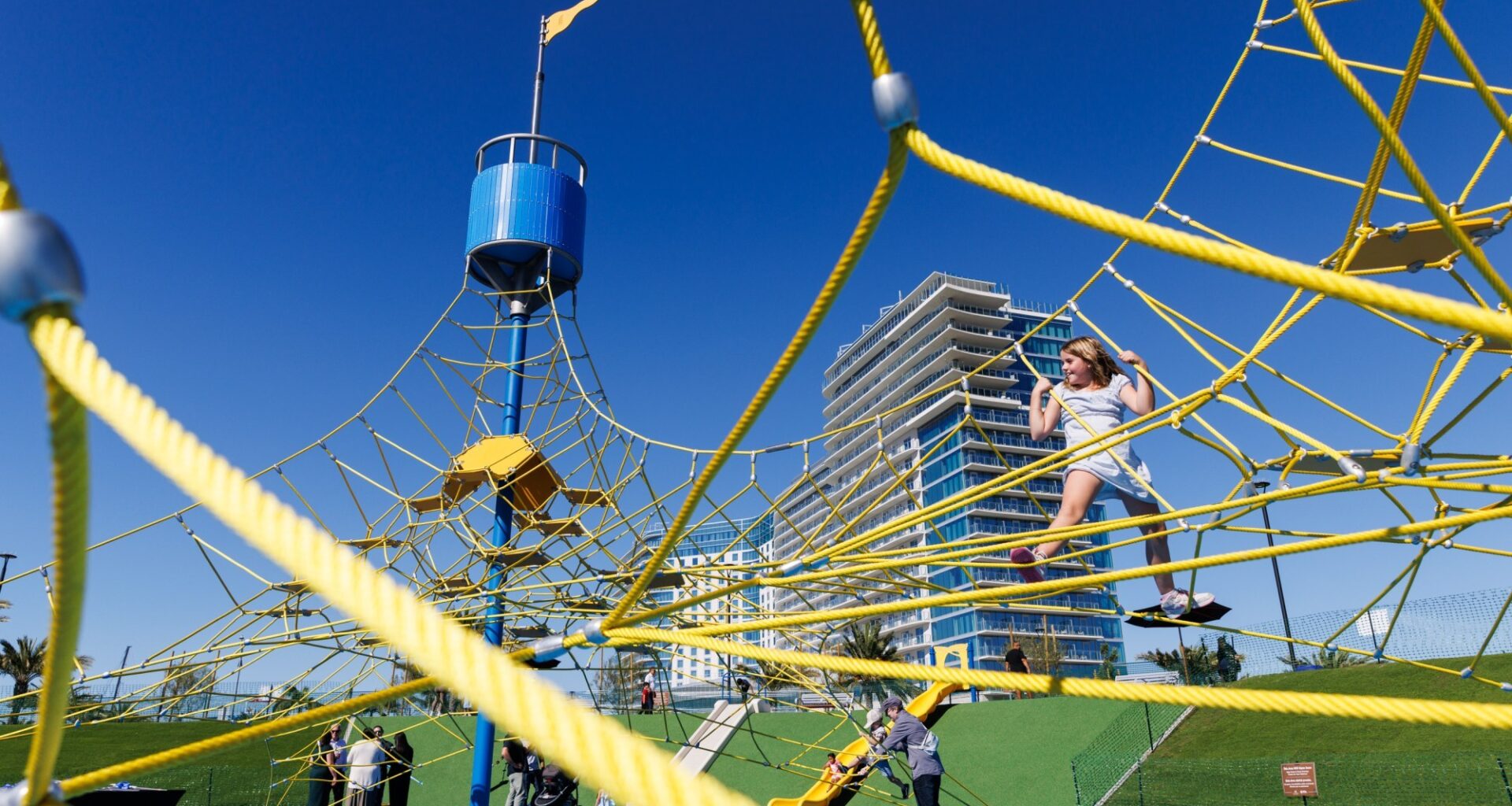 Chula Vista’s Harbor Park opens new playground as bayfront expansion moves forward