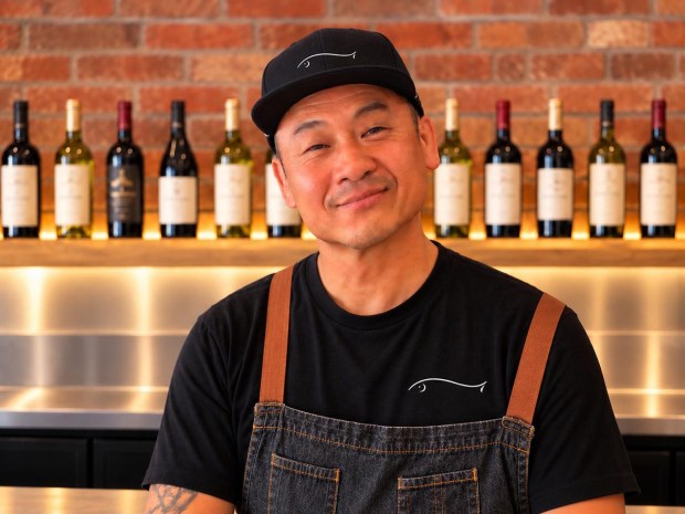 Sushi chef James La of newly opened Encore Sushi in Solana Beach. (Encore Sushi)