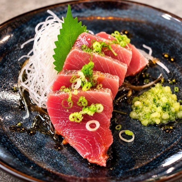 A sashimi plate at Encore Sushi in Solana Beach. (Encore Sushi)