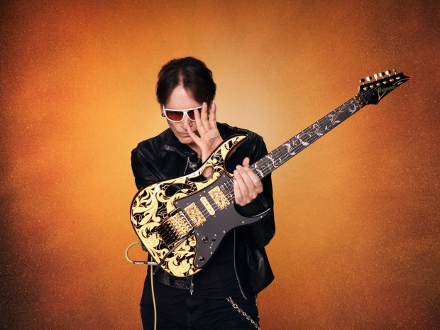 Beat guitarist Steve Vai is now a San Diego County resident. (Larry Dimarzio)