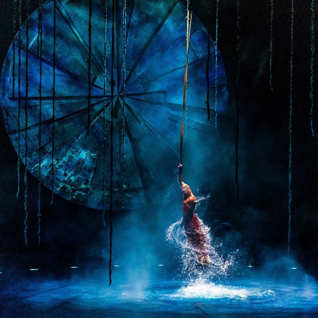 A scene from Cirque du Soleil's LUZIA, which will be presented under a big-top tent at the Del Mar Fairgrounds Feb. 3 through March 7. (Anne Colliard)