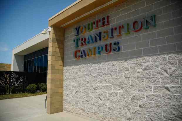 The main entrance of the San Diego County Probation Department's Youth Transition Campus in Birdland on Thursday, July 18, 2024, in San Diego. (Alejandro Tamayo / The San Diego Union-Tribune)