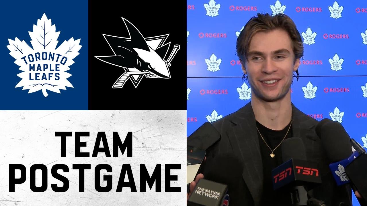 Maple Leafs Full Media Availability | Post Game vs San Jose Sharks | October 19, 2026