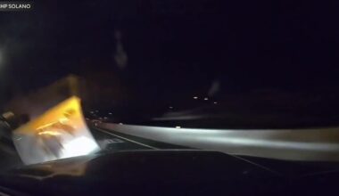 Video shows Tesla hit CHP car on I-80 in Fairfield; driver says he slept with Full Self-Driving on