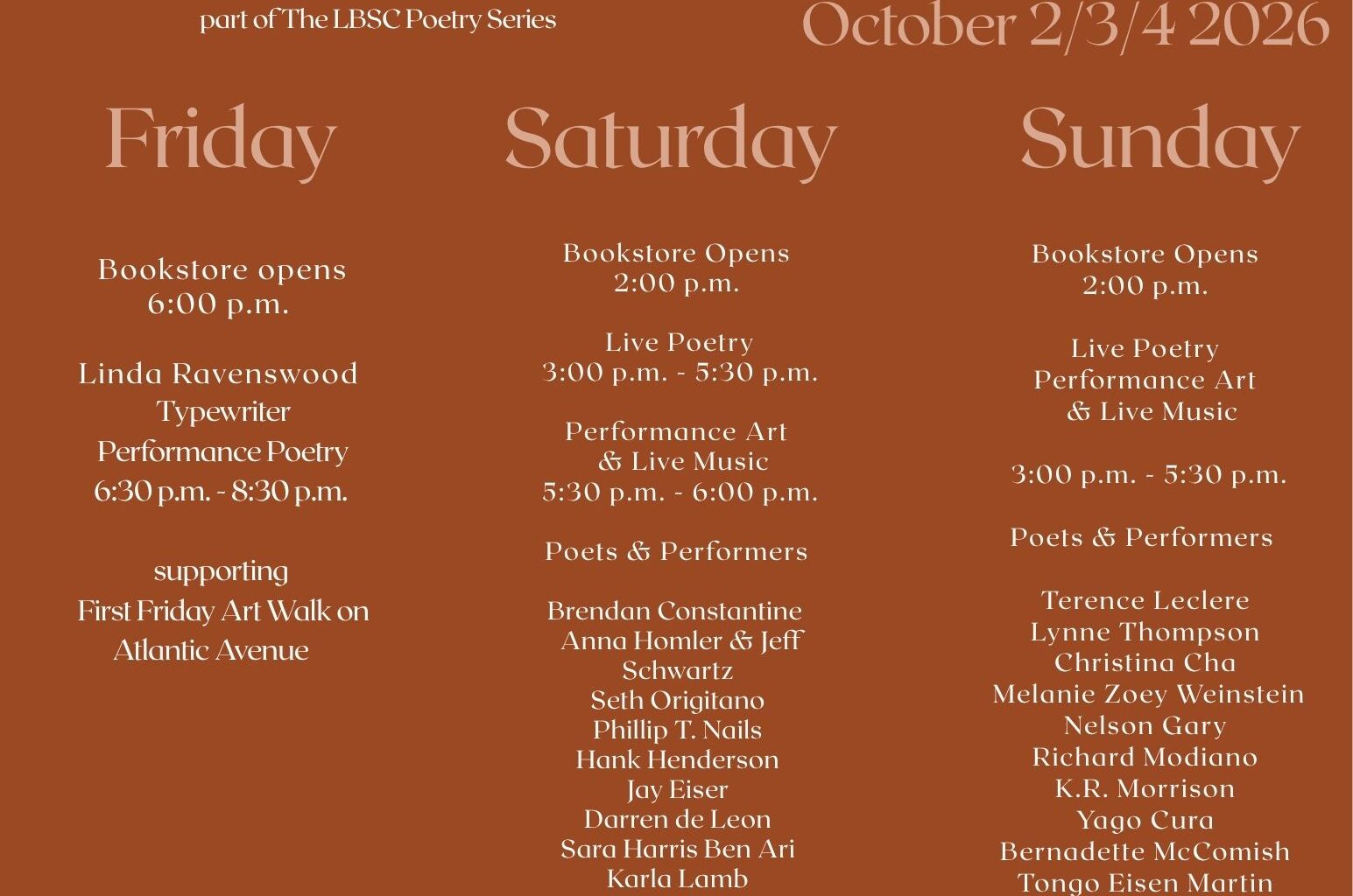 ‘Come to have your mind blown’: Long Beach Shakespeare Company’s poetry festival celebrates with readings, musicians and performing artists 