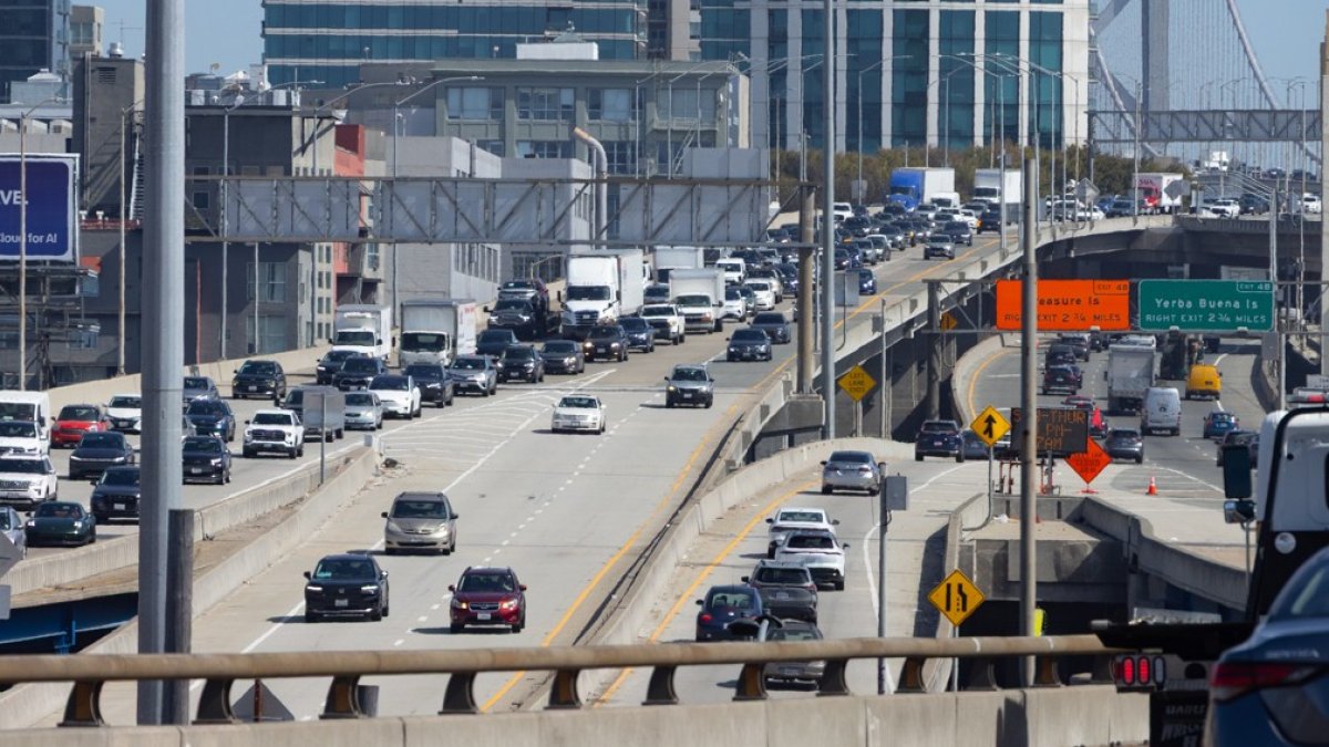 Westbound I-80 closure in San Francisco this weekend – NBC Bay Area