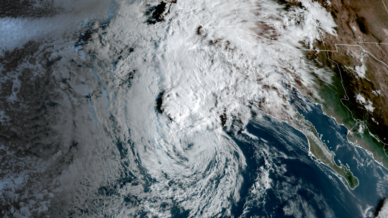 San Diego under rare tropical storm watch with Rachel set to cause coastal flooding, heavy rain and strong winds