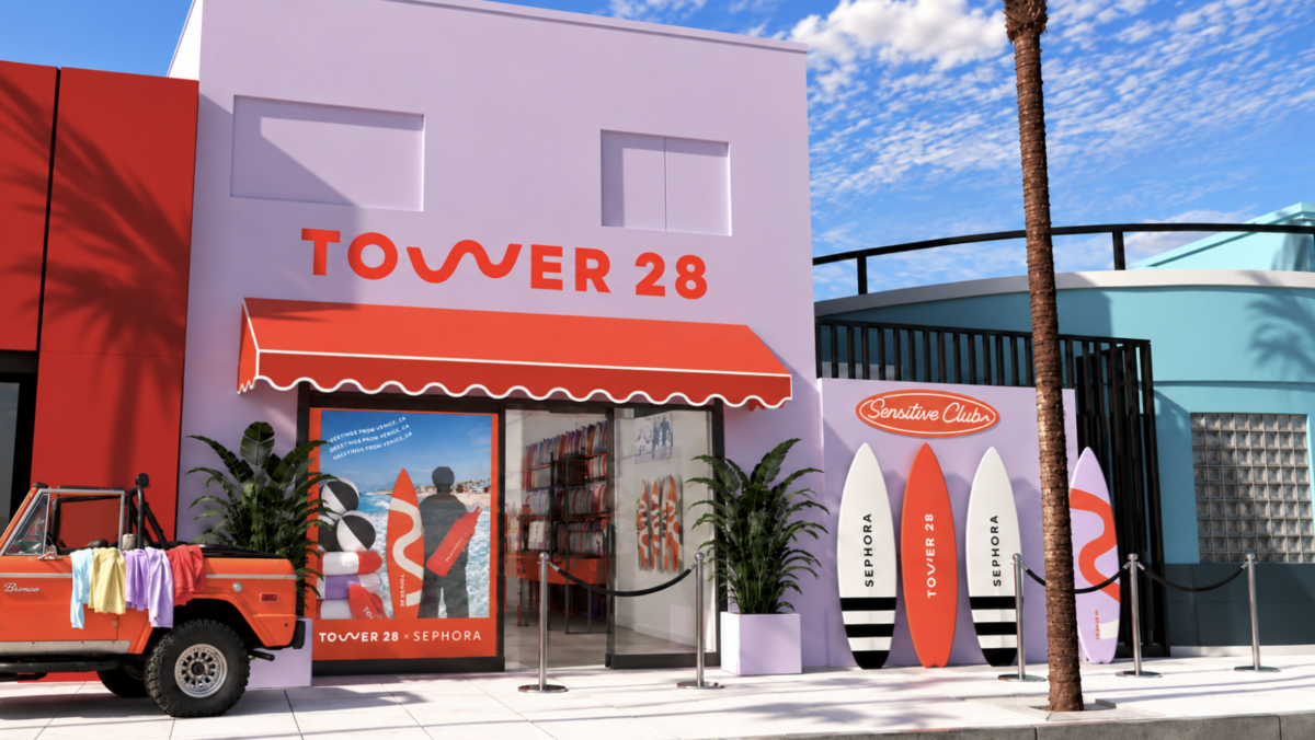Tower 28 Venice pop-up