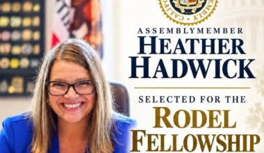 Hadwick only California official named to national fellowship