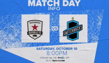 WATCH LIVE: Colorado Springs Switchbacks vs Sacramento Republic FC