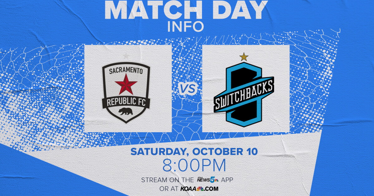 WATCH LIVE: Colorado Springs Switchbacks vs Sacramento Republic FC
