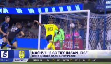 Nashville SC clinches Eastern Conference title in 1-1 draw with San Jose